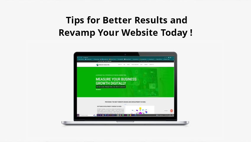 Take these 8 tips for better results and revamp your website today!
