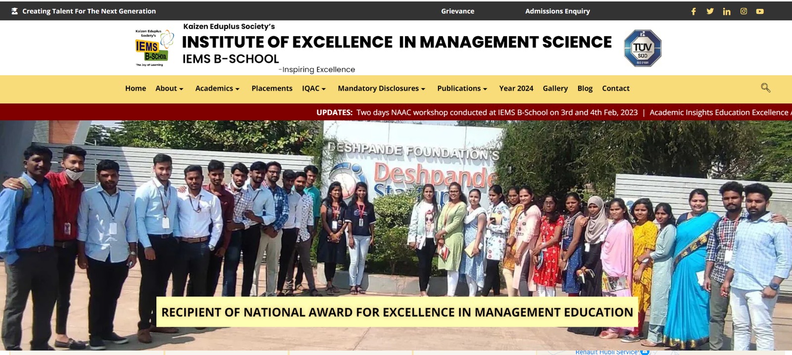 MBA College in Hubli-Dharwad