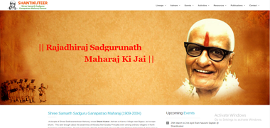 Shree Samarth Sadguru Ganapatrao Maharaj's Aashram