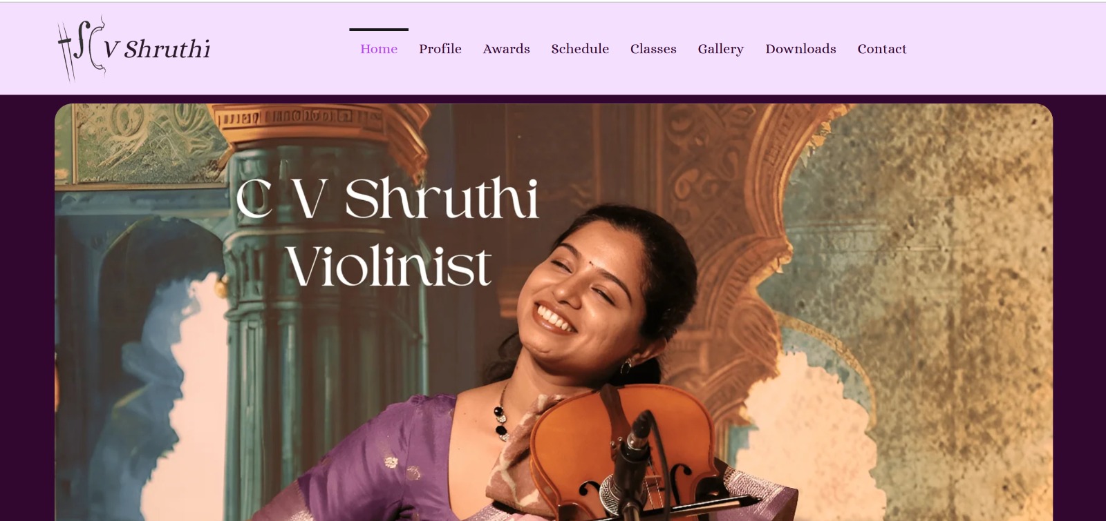 Violin Shruthi